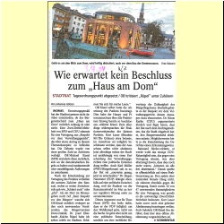 2014 04-03 Wie erwartet kein Beschluss zum HAD